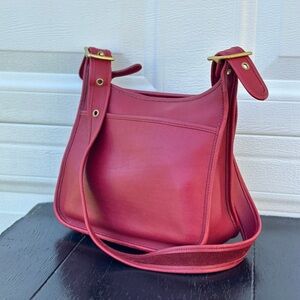 Coach Red Shoulder Bag